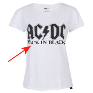NNM AC-DC WHITE černá